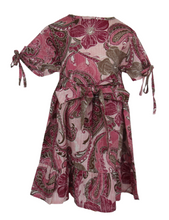 Cargar imagen en el visor de la galería, Vestido Hippie Paramecio rosa y morado