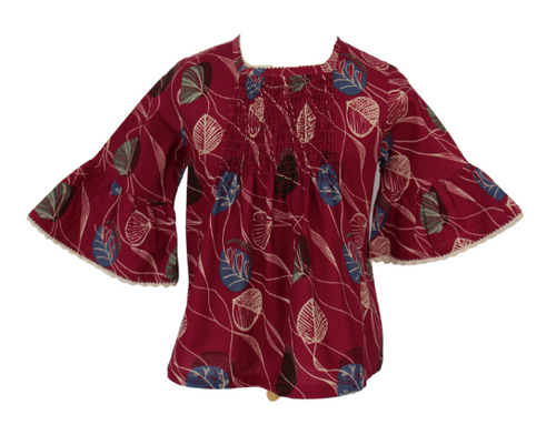 Blusa Cadiz hojas