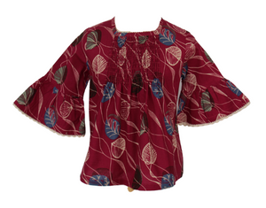 Blusa Cadiz hojas