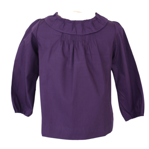 Blusa arlequín morada