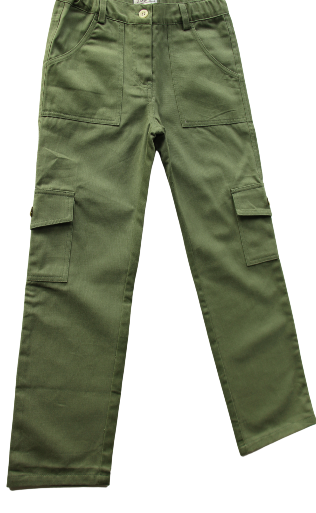 PANTALON CARGO SIMPLE VERDE