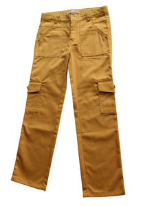 Pantalón cargo mostaza