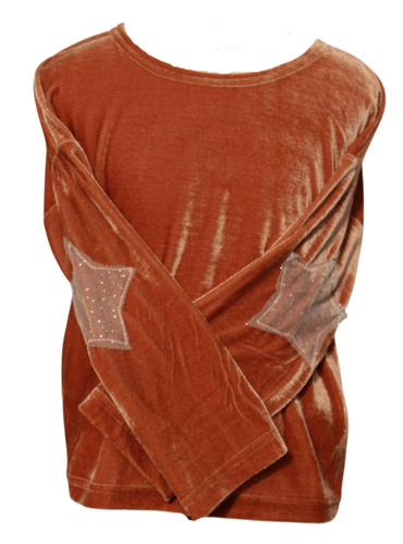 Jersey Velvet Star salmón