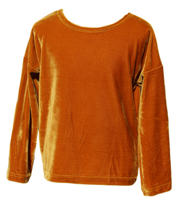 Jersey Velvet Star mostaza