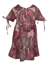 Laden Sie das Bild in den Galerie-Viewer, Vestido Hippie Paramecio rosa y morado